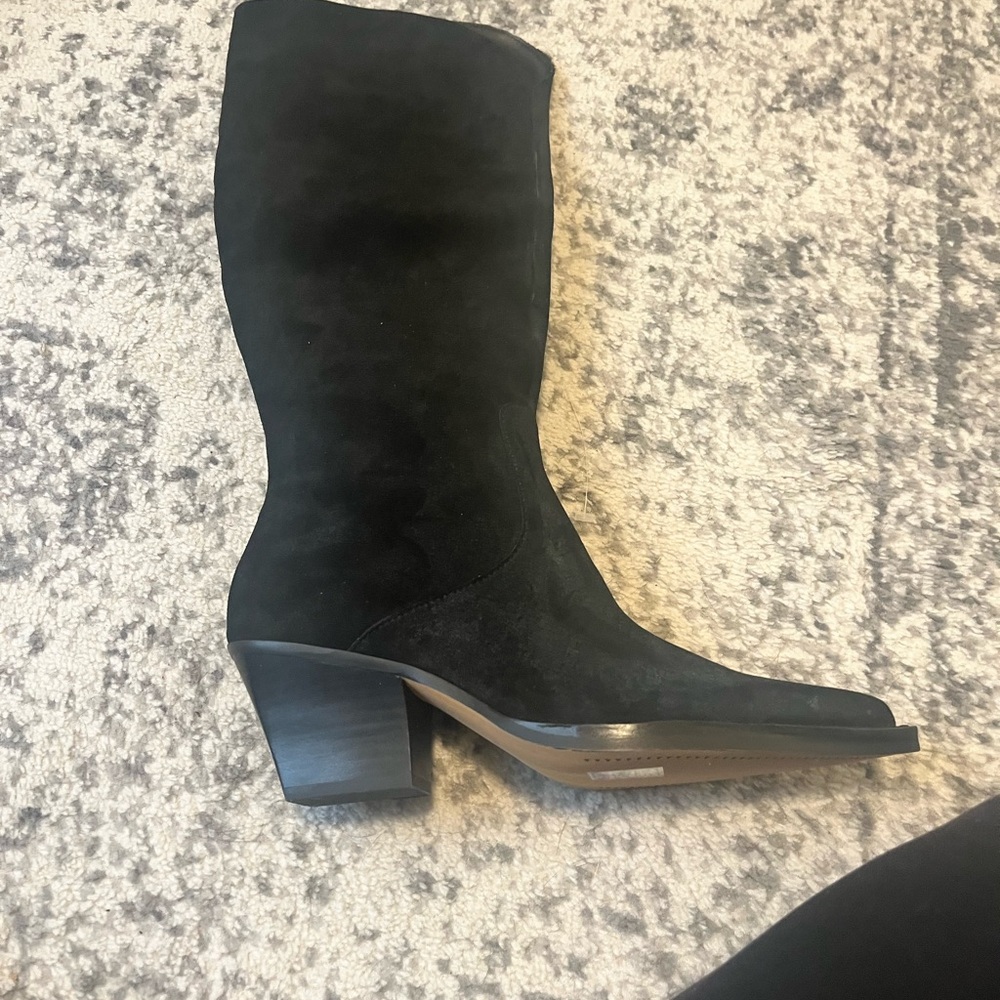 Dolce vita raj black suede boots